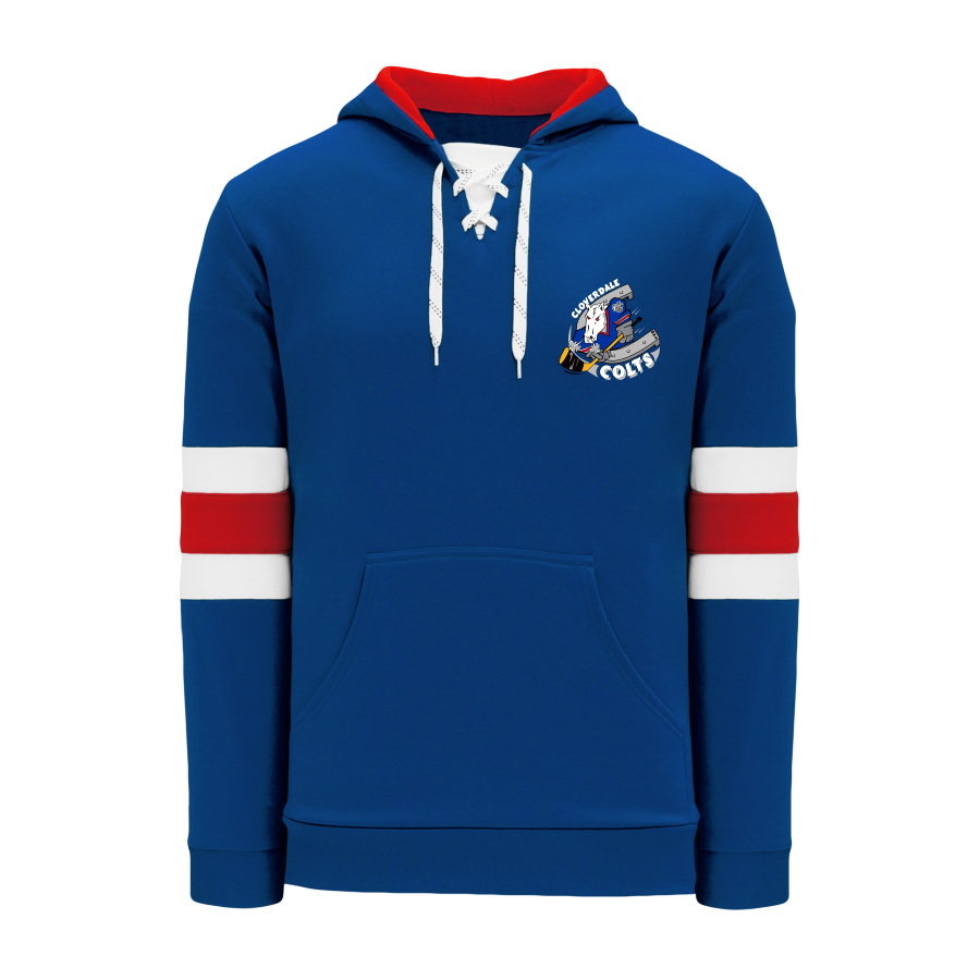 Cloverdale Colts -- Senior Hockey Stripe Hoody