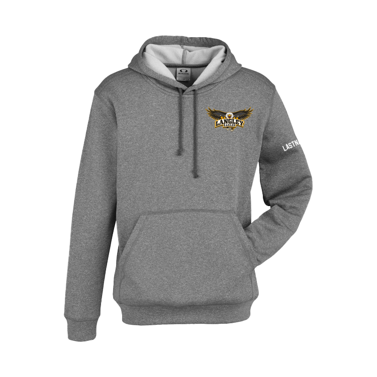 Langley Eagles -- Senior Embroidered Left Chest Hype Hoody