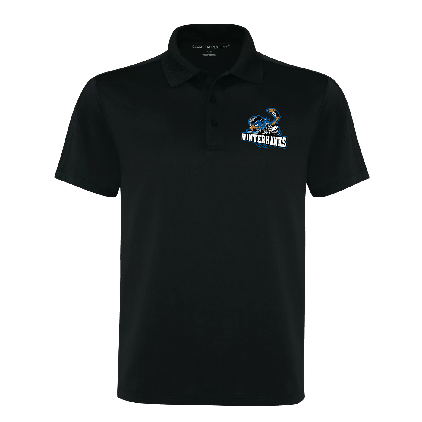 Kitimat Winterhawks -- Senior Coal Harbour Snag Resistant Sport Polo Shirt