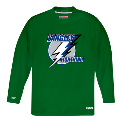 Langley Lightning -- Senior Goalie GameWear Practice Jersey