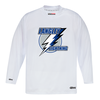 Langley Lightning -- Senior GameWear Practice Jersey