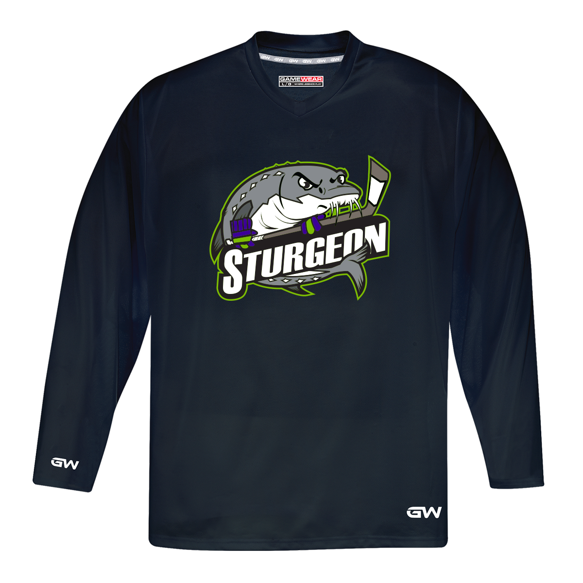 North Sturgeon -- Youth GameWear Practice Jersey