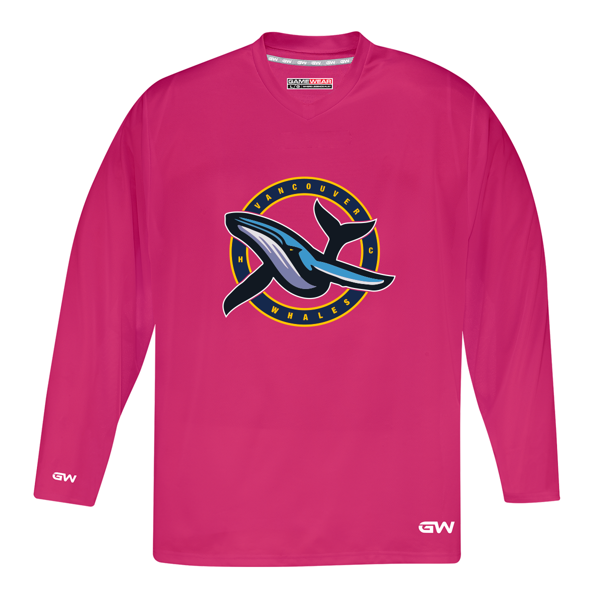 Vancouver Whales -- Senior Goalie GameWear Practice Jersey