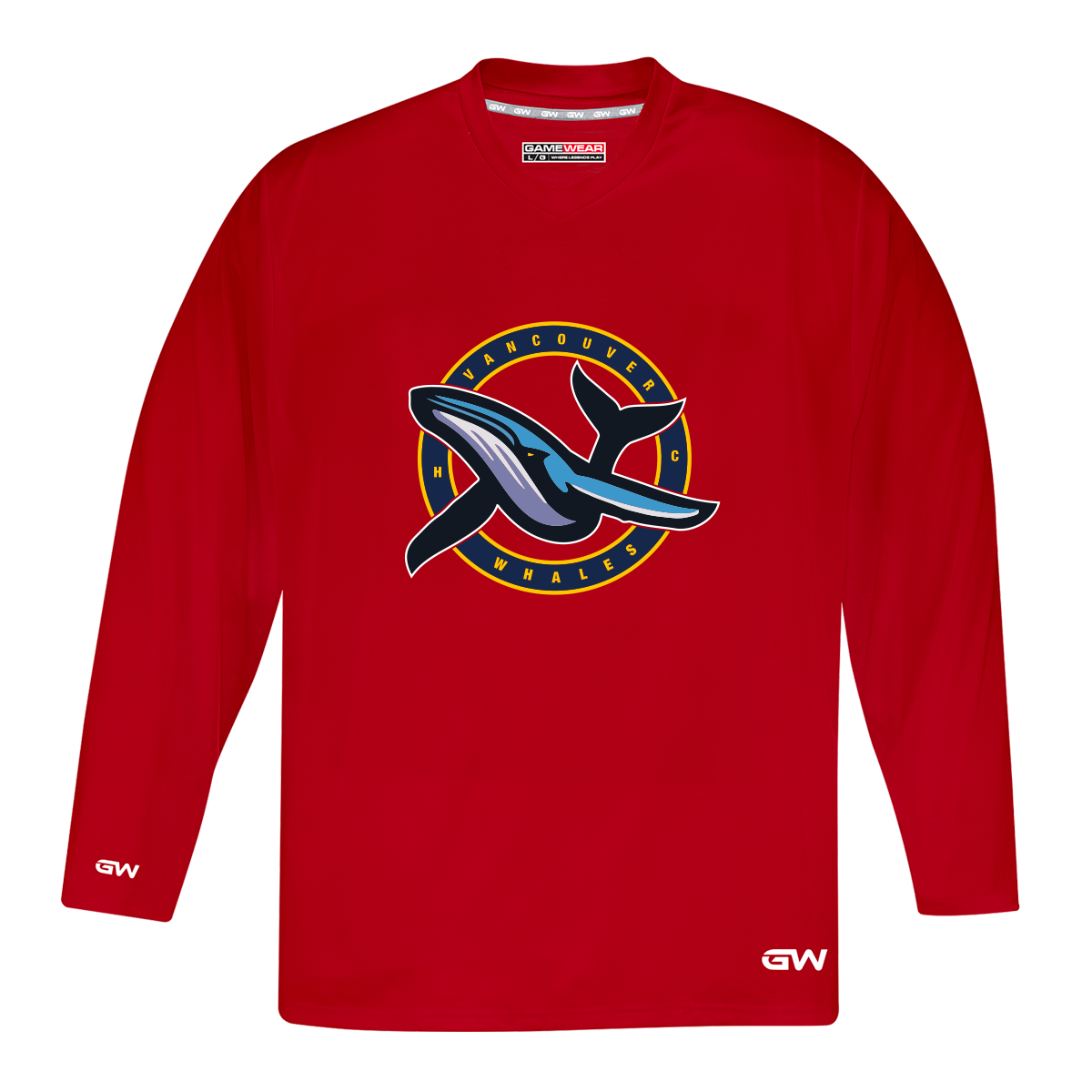 Vancouver Whales -- Senior GameWear Practice Jersey