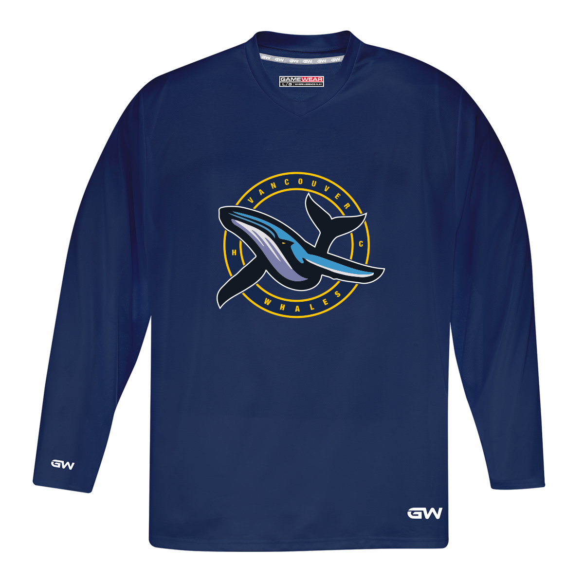 Vancouver Whales -- Youth GameWear Practice Jersey