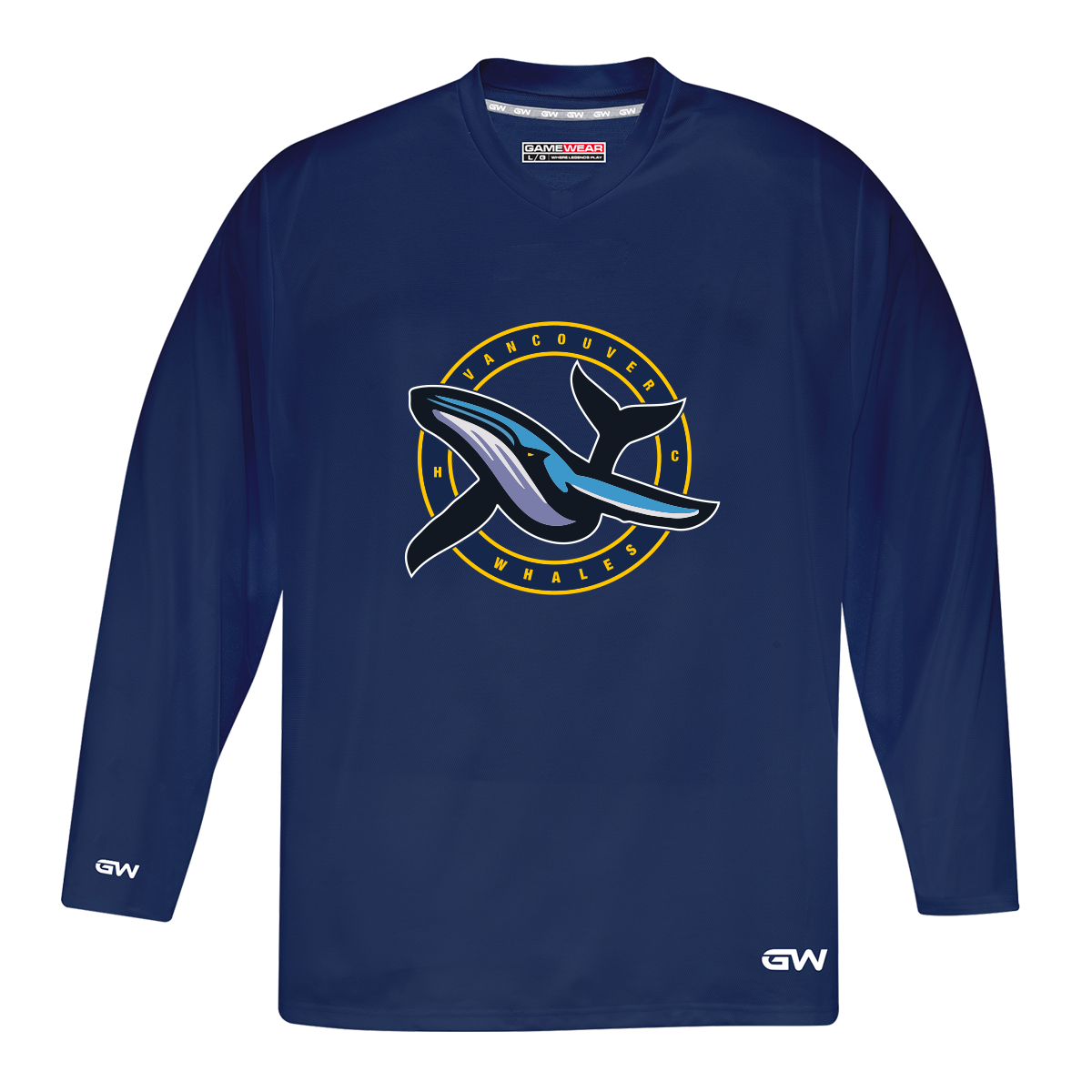 Vancouver Whales -- Senior GameWear Practice Jersey