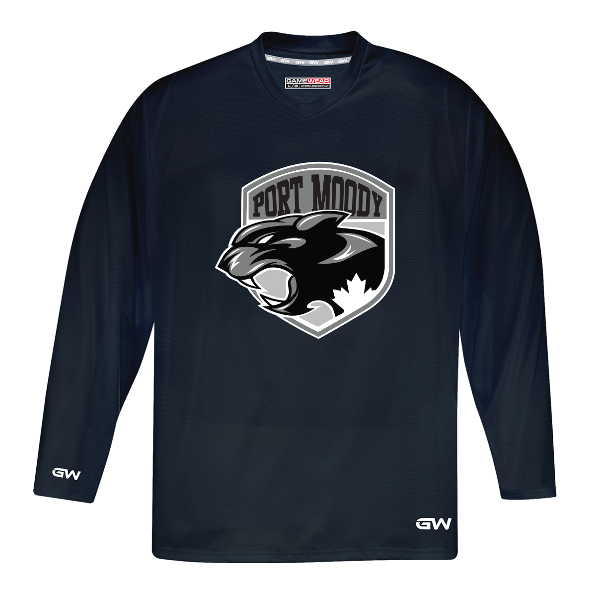 Port Moody -- Youth GameWear Practice Jersey
