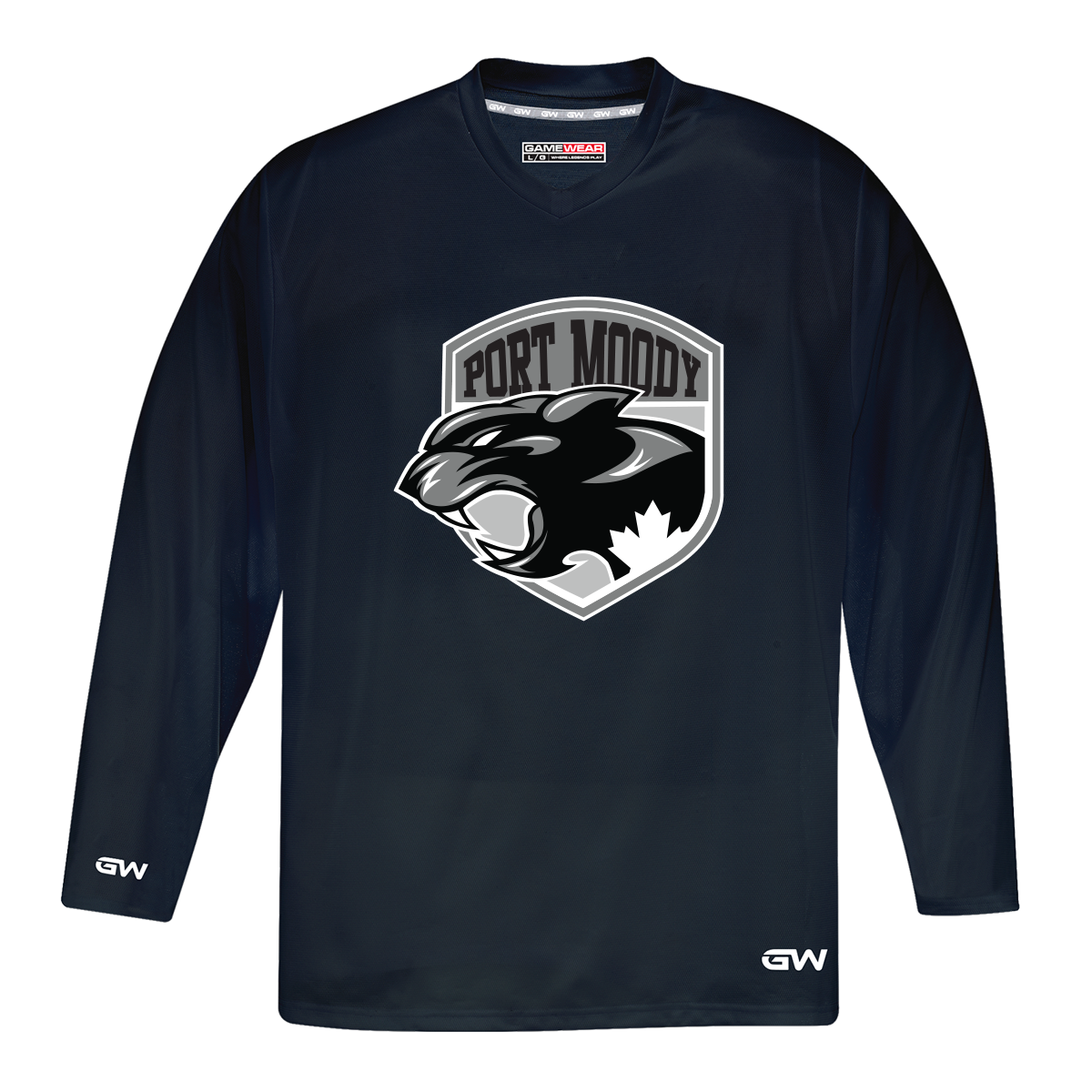 Port Moody -- Senior Goalie GameWear Practice Jersey