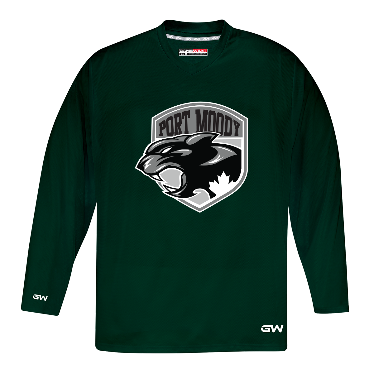 Port Moody -- Senior Goalie GameWear Practice Jersey