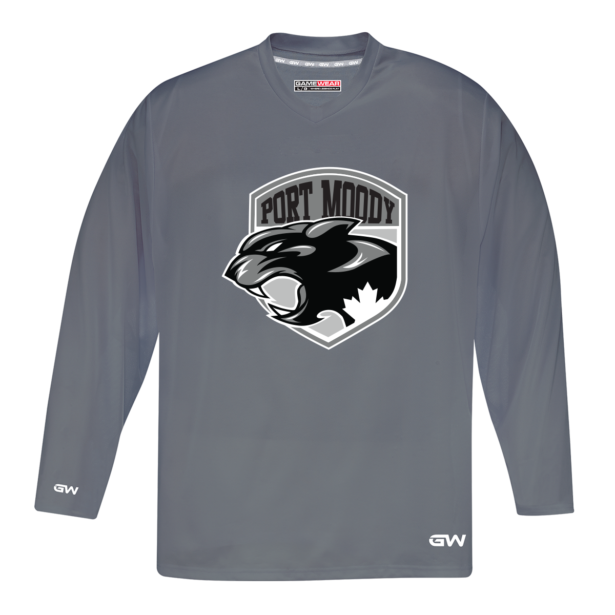 Port Moody -- Senior Goalie GameWear Practice Jersey