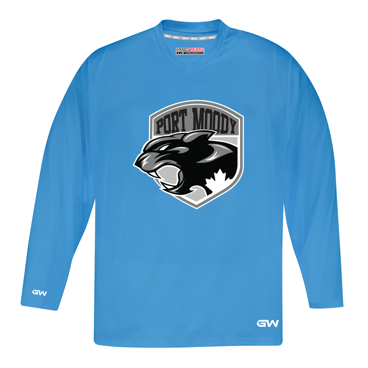 Port Moody -- Senior Goalie GameWear Practice Jersey