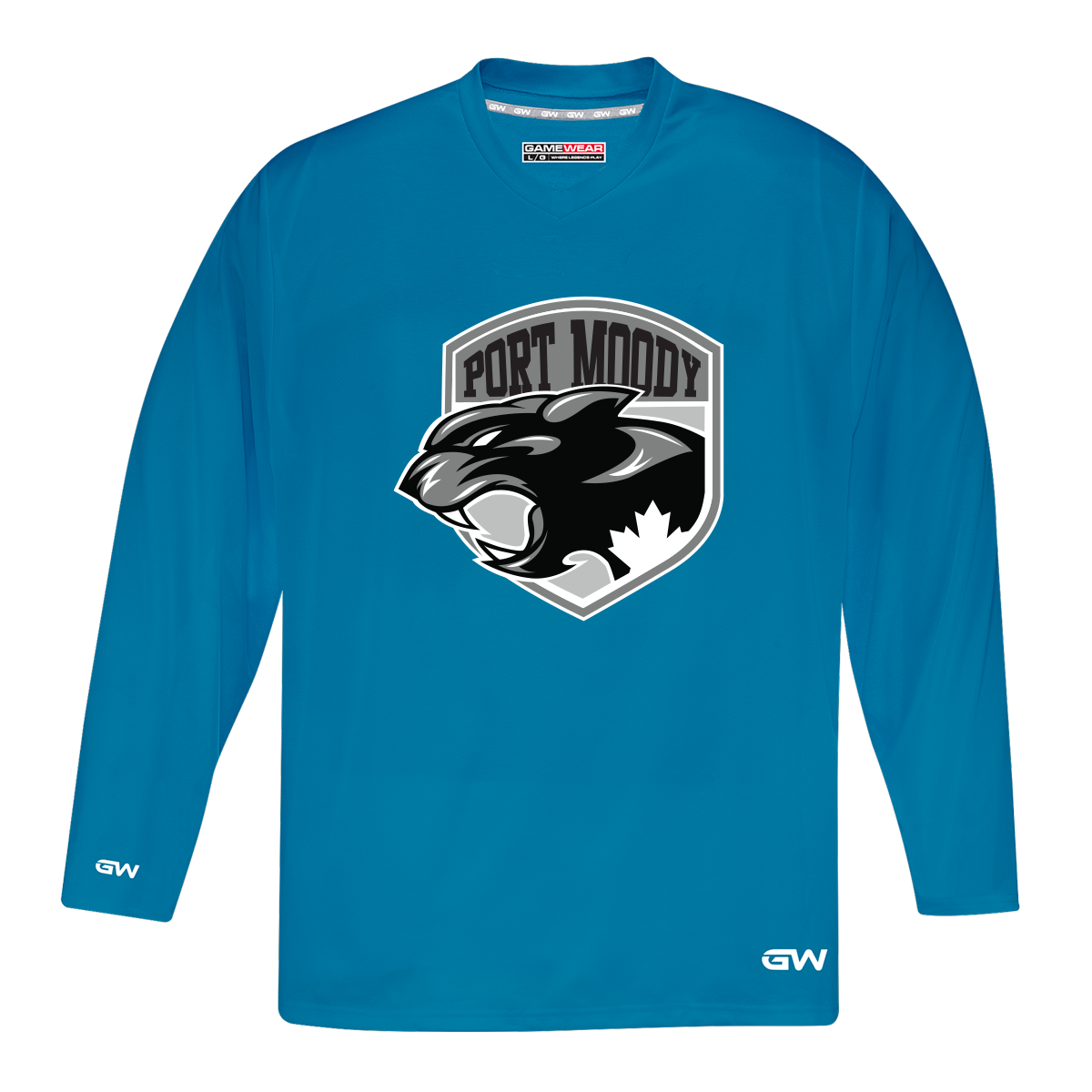 Port Moody -- Senior Goalie GameWear Practice Jersey