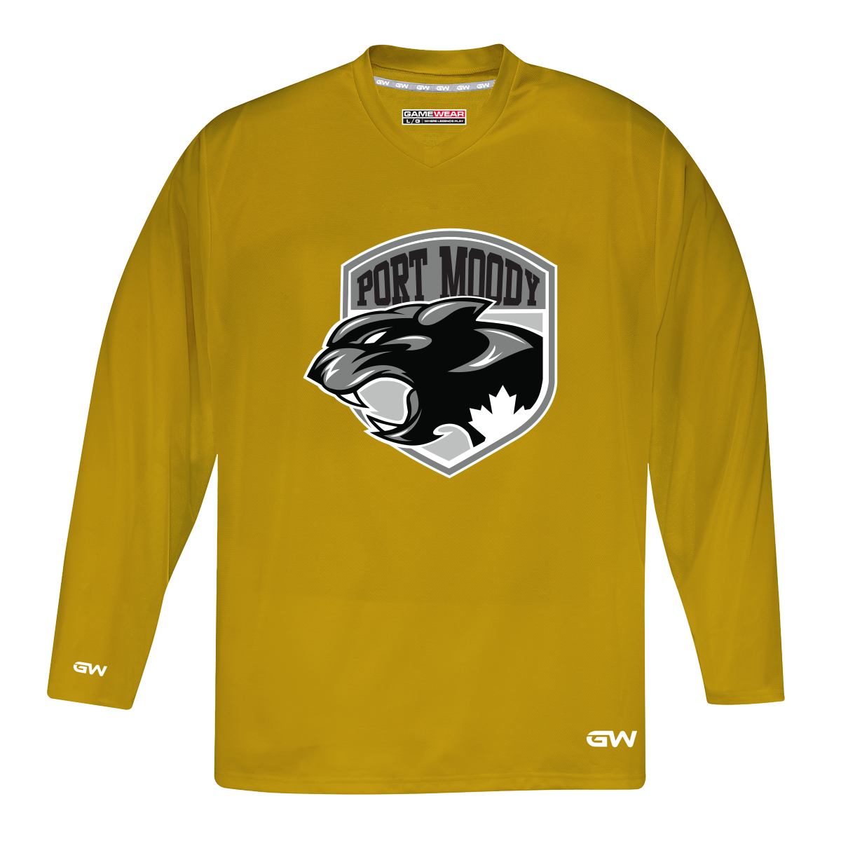 Port Moody -- Senior Goalie GameWear Practice Jersey