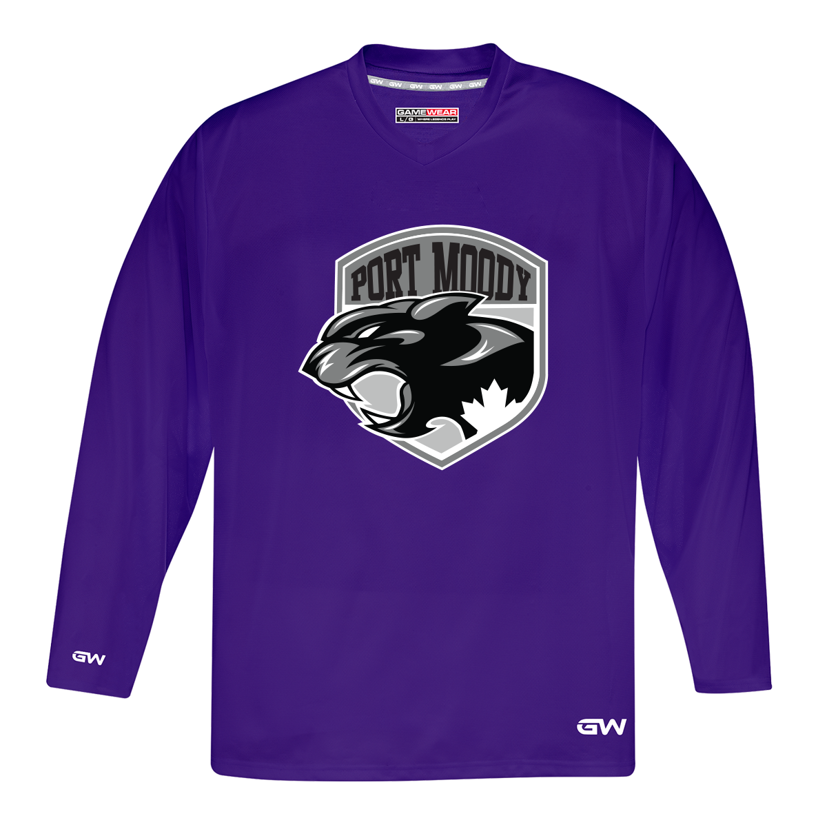 Port Moody -- Youth GameWear Practice Jersey