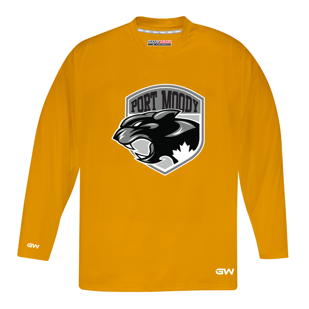 Port Moody -- Senior Goalie GameWear Practice Jersey