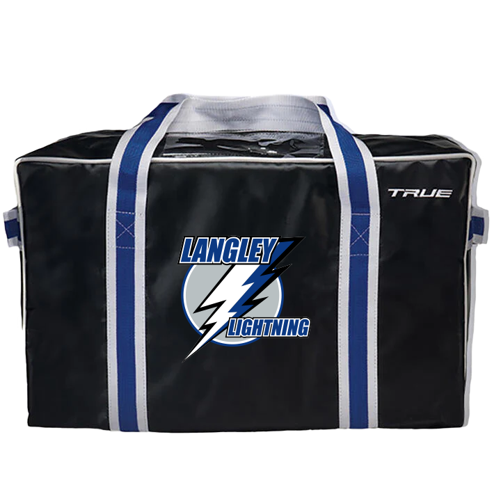Langley Lightning -- TRUE Intermediate Team Custom Pro Carry Hockey Bag