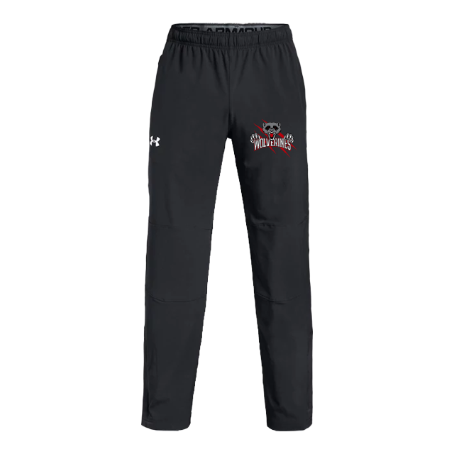 Wolverines -- Youth Under Armour Hockey Warm Up Pants