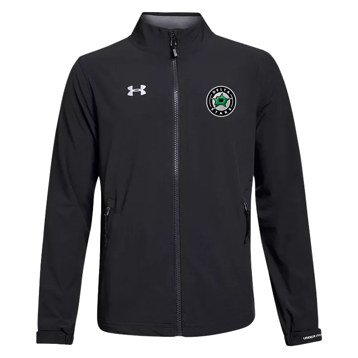 Delta Stars -- Under Armour Hockey Warm Up Junior Jacket