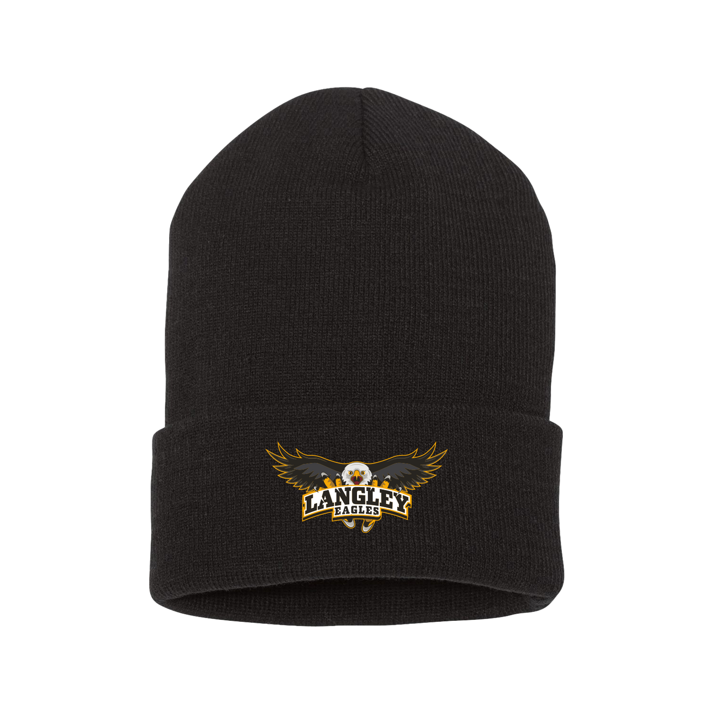 Langley Eagles -- Yupoong Classic Cuffed Beanie