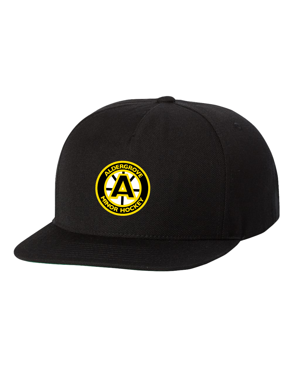 Aldergrove Bruins -- Flat Brim Snapback Hat