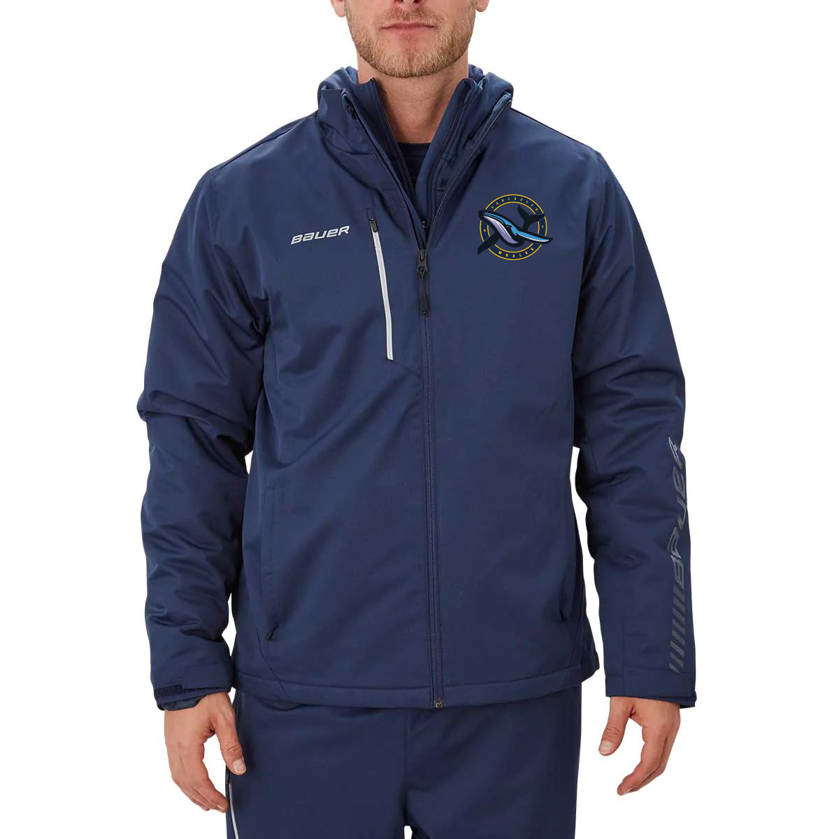 Vancouver Whales -- Senior Bauer Midweight Jacket