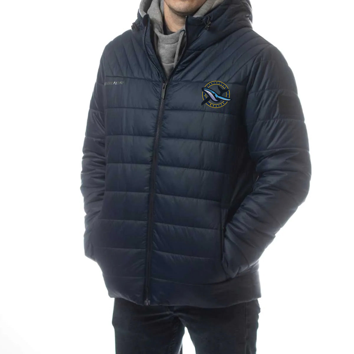 Vancouver Whales -- Senior Bauer Puffer Jacket