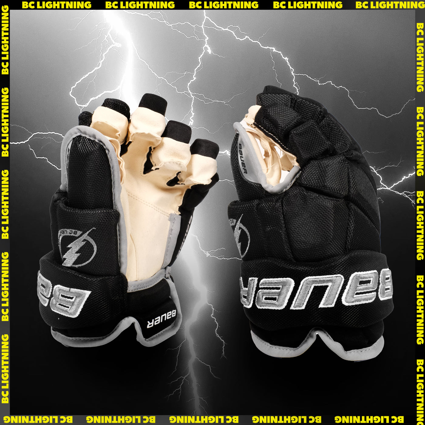 BC Lightning -- Bauer Custom Junior Gloves