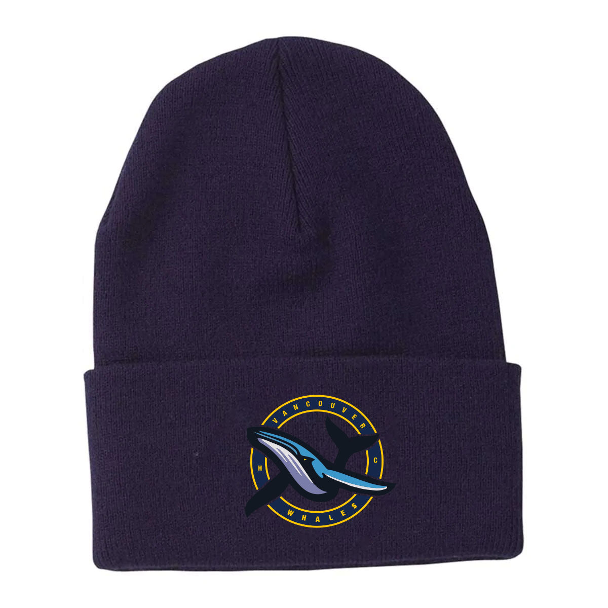 Vancouver Whales -- Knit Cuffed Toque