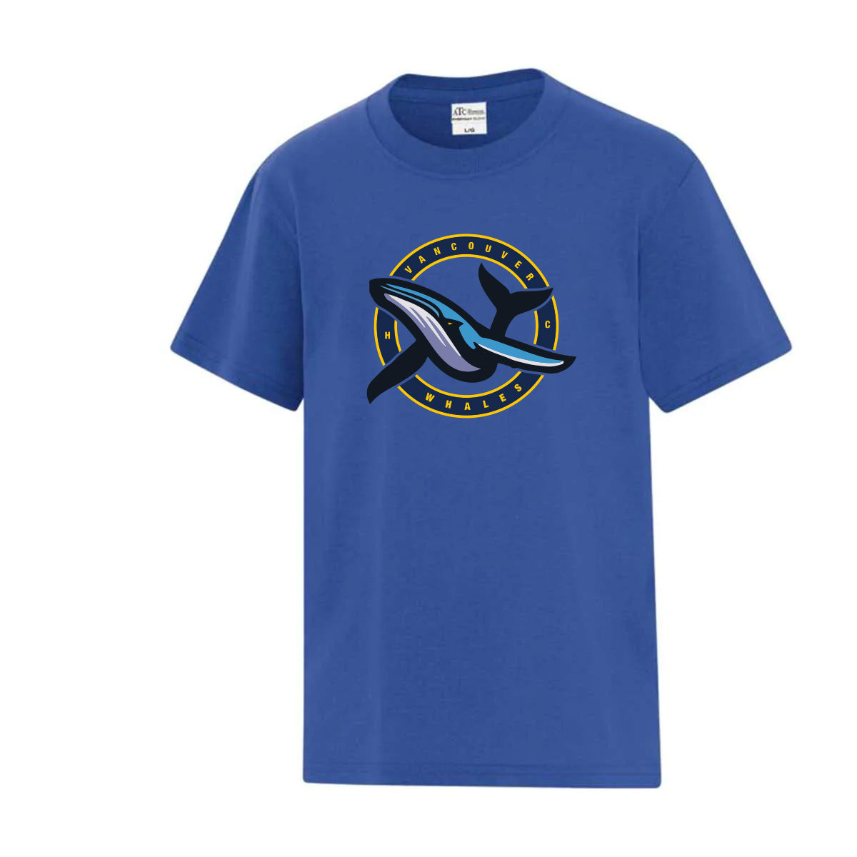 Vancouver Whales -- Youth Everyday Cotton Tee