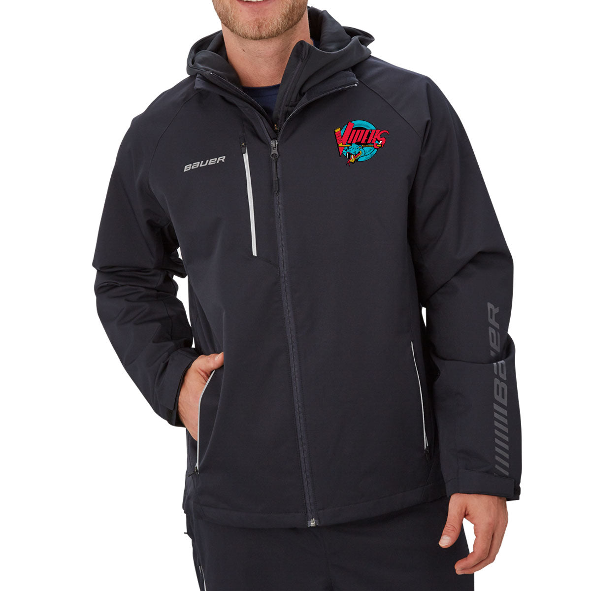 Vancouver Vipers -- Youth Bauer Lightweight Jacket